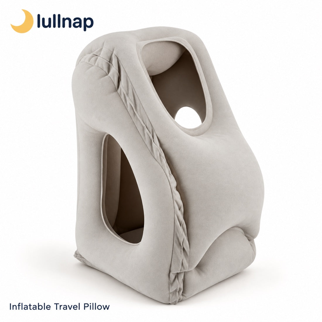 Lullnap Inflatable Travel Nap Pillow